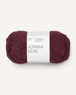 <span class="yarn-title">Alpakka Silke</span> <span class="yarn-color">4372 Dyp Burgunder</span>