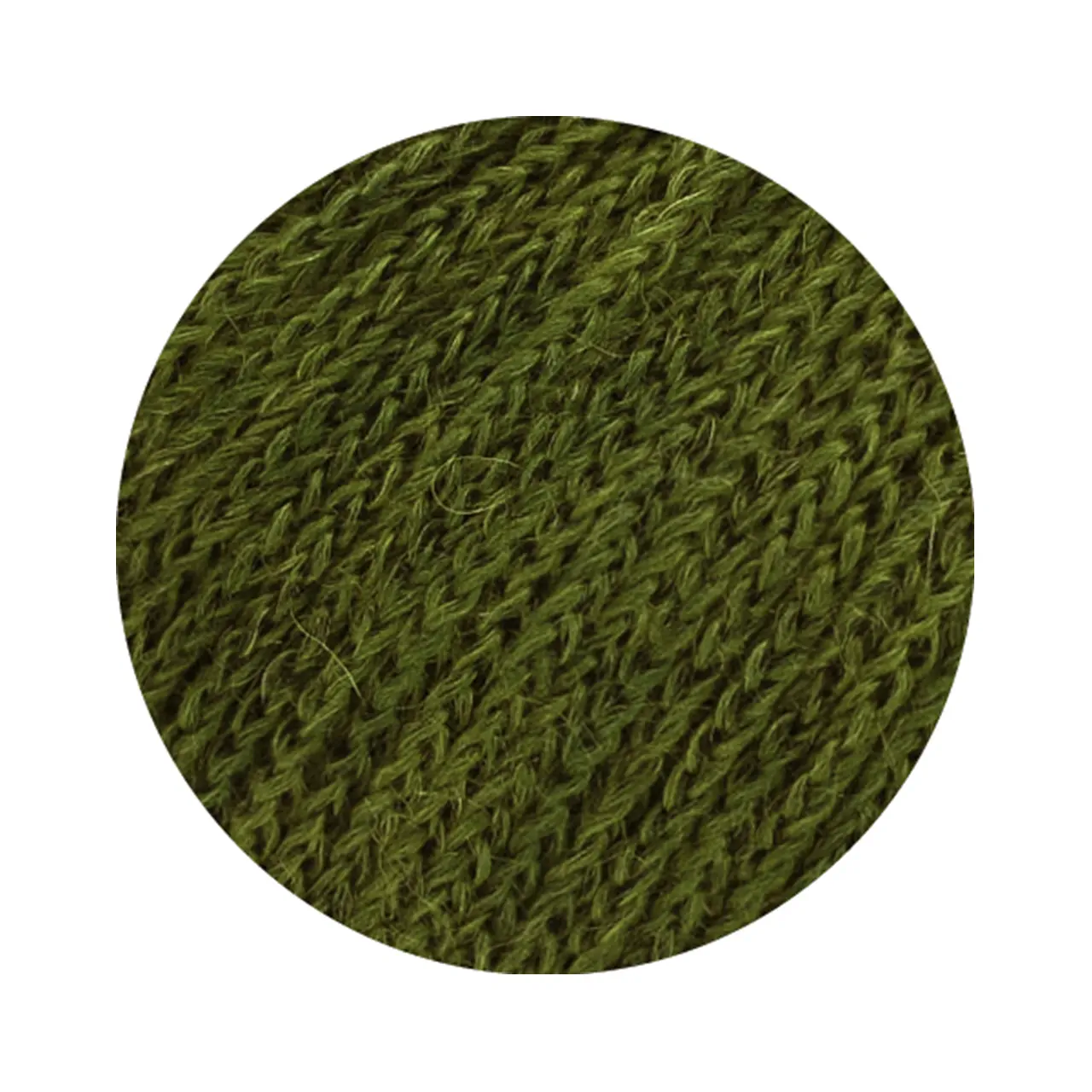 Alta Moda Alpaca 114 Dunkeloliv von Lana Grossa. Kettengarn aus Alpaka
