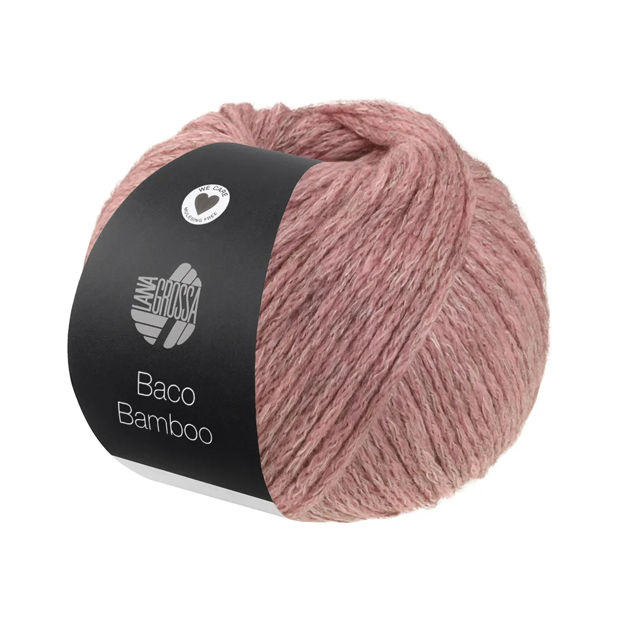 Baco Bamboo 10 Altrosa von Lana Grossa. Kettengarn in edler Mischung aus Merino Bambus und Yak