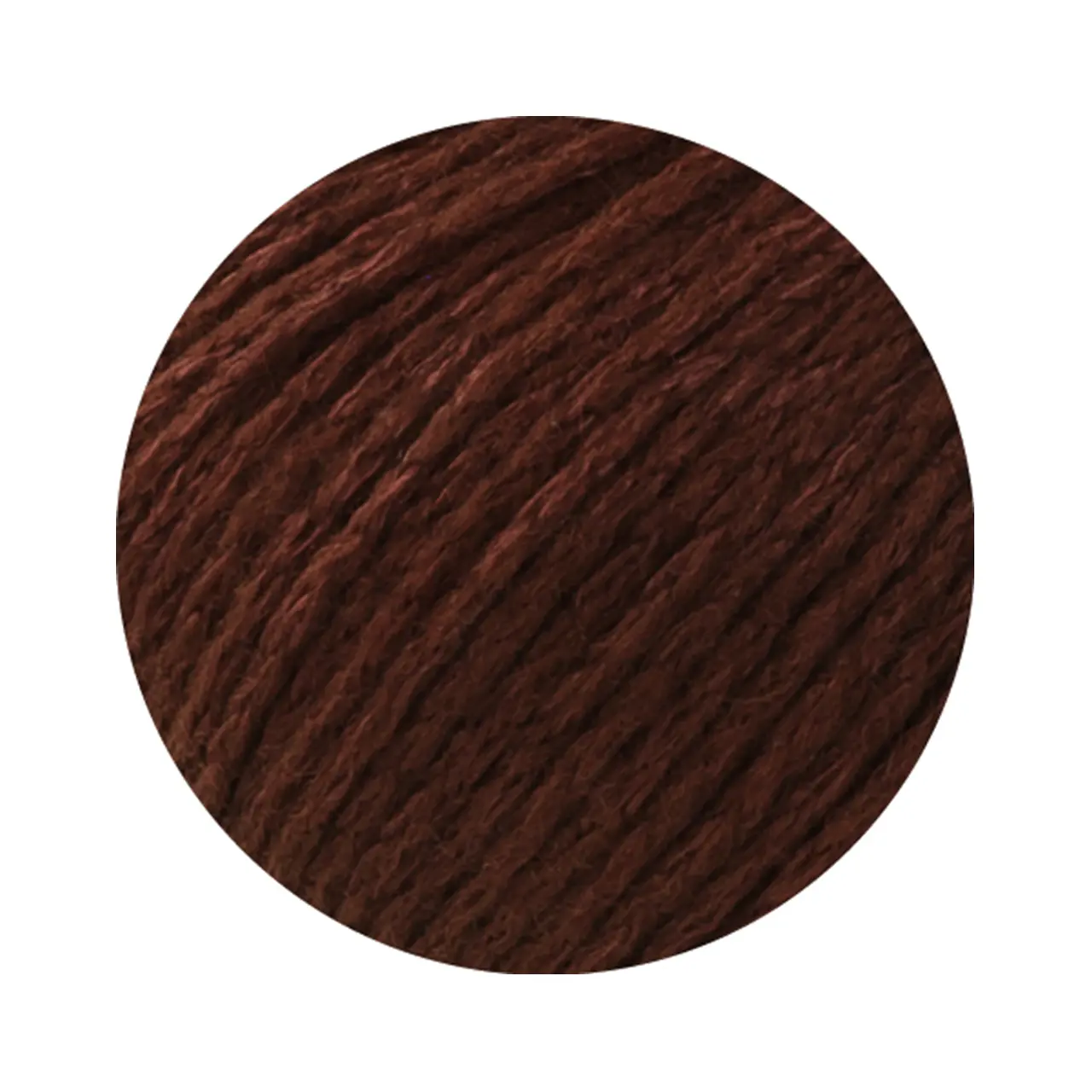 Baco Bamboo 13 Rotbraun von Lana Grossa. Kettengarn in edler Mischung aus Merino Bambus und Yak
