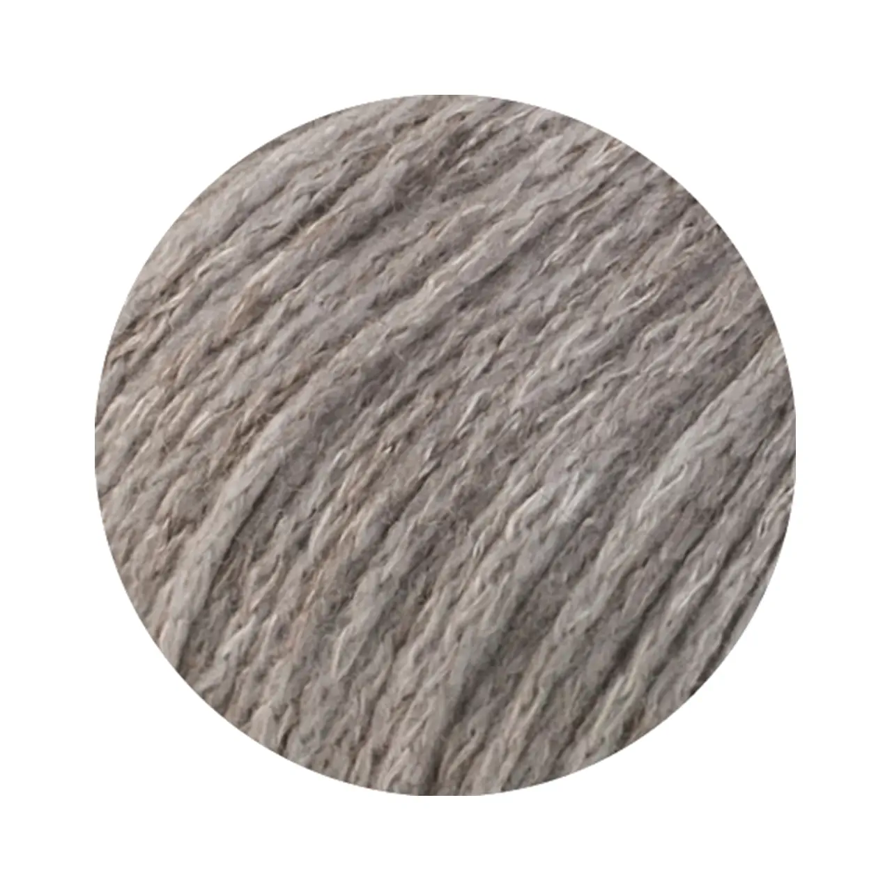Baco Bamboo 16 Hellgrau von Lana Grossa. Kettengarn in edler Mischung aus Merino Bambus und Yak