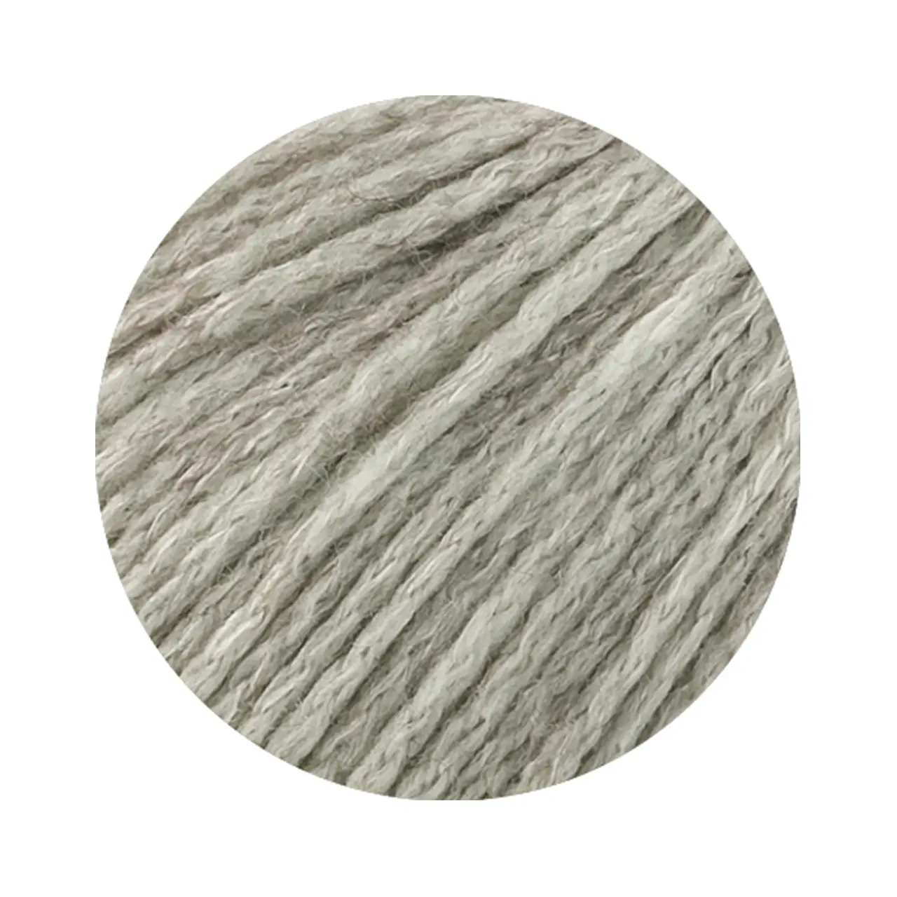 Baco Bamboo 6 Grünbeige von Lana Grossa. Kettengarn in edler Mischung aus Merino Bambus und Yak