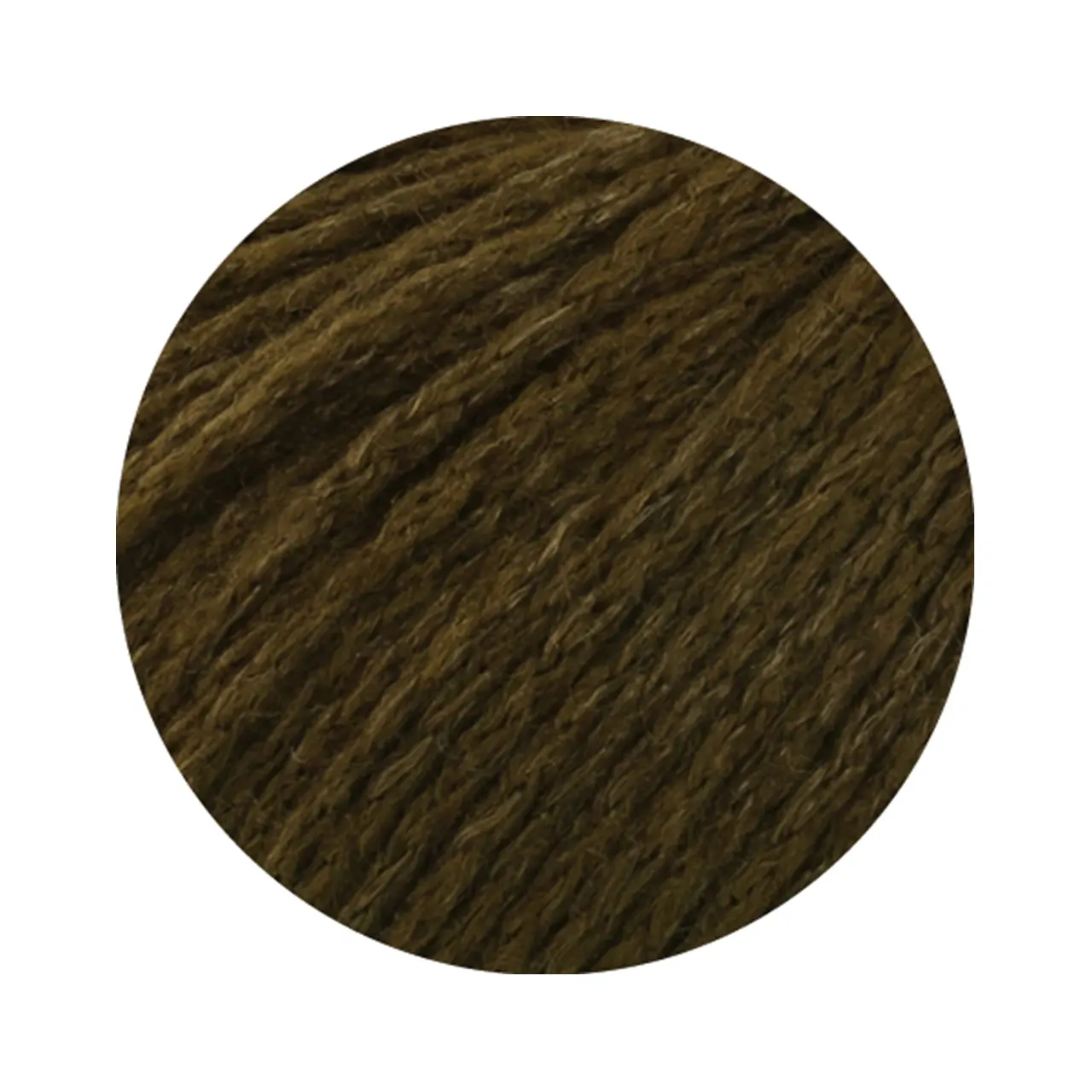 Baco Bamboo 7 Dunkeloliv von Lana Grossa. Kettengarn in edler Mischung aus Merino Bambus und Yak