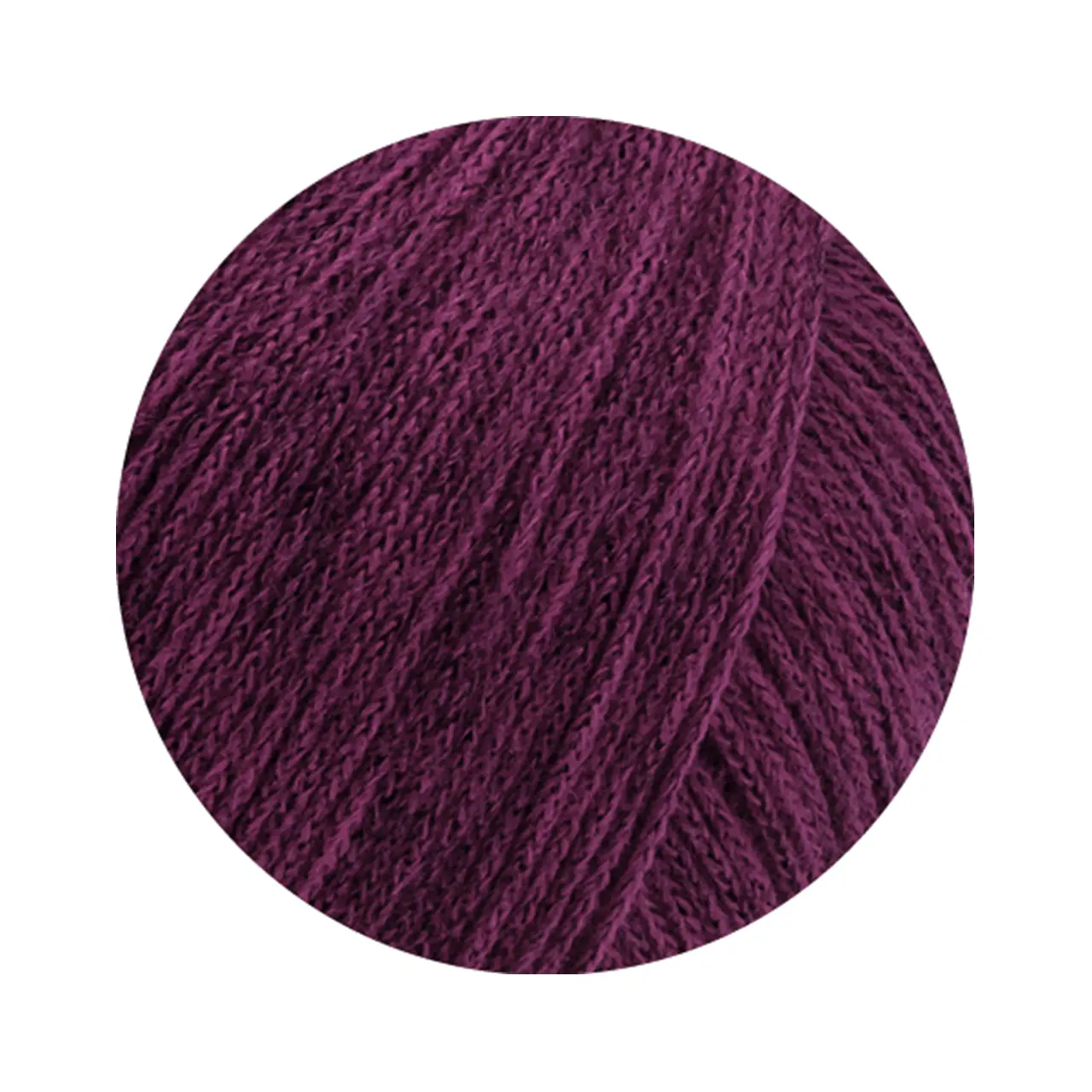 Cashmere 16 Fine 68 Pflaume von Lana Grossa. Kettengarn aus Kaschmir- und Merinowolle