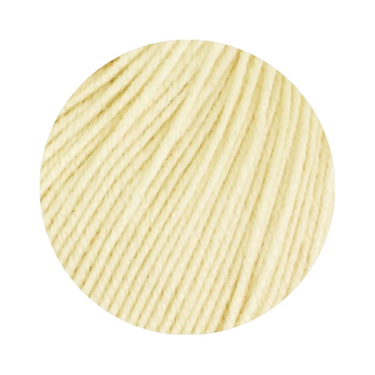 Cool Wool Baby Uni 347 Blassgelb von Lana Grossa. 100% Schurwolle Merino filzfrei
