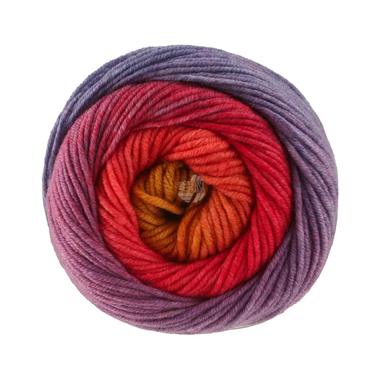 Cool Wool Big Color 4048 Hell-/Weinrot/Rotviolett/Petrolblau/Oliv/Curry/Orange von Lana Grossa. Extrafeine Merinowolle waschmaschinenfest und filzfrei
