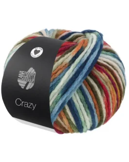 <span class="yarn-title">Crazy</span> <span class="yarn-color">2 Reseda-/<wbr>Waldgrün/<wbr>Pfirsich/<wbr>Hellbeige/<wbr>Dunkelblau</span>