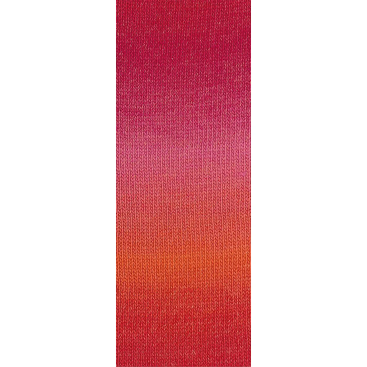 Gomitolo Versione 463 Fuchsia/Pink/Tomate/Rot von Lana Grossa. Dochtgarn mit Farbverlauf