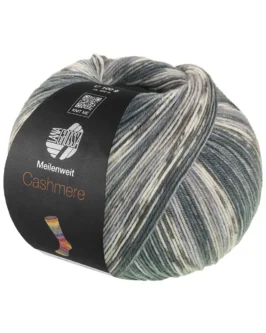 <span class="yarn-title">Meilenweit 100 Cashmere Pista</span> <span class="yarn-color">143 Stahl-/<wbr>Dunkel-/<wbr>Hell-/<wbr>Mausgrau/<wbr>Pastellblau Gestreift</span>