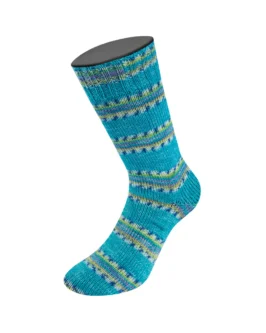 <span class="yarn-title">Meilenweit 100 Cashmere Pista</span> <span class="yarn-color">144 Türkis/<wbr>Weiß/<wbr>Blau/<wbr>Zitrusgelb/<wbr>Veilchenblau/<wbr>Pistazie Gestreift</span>