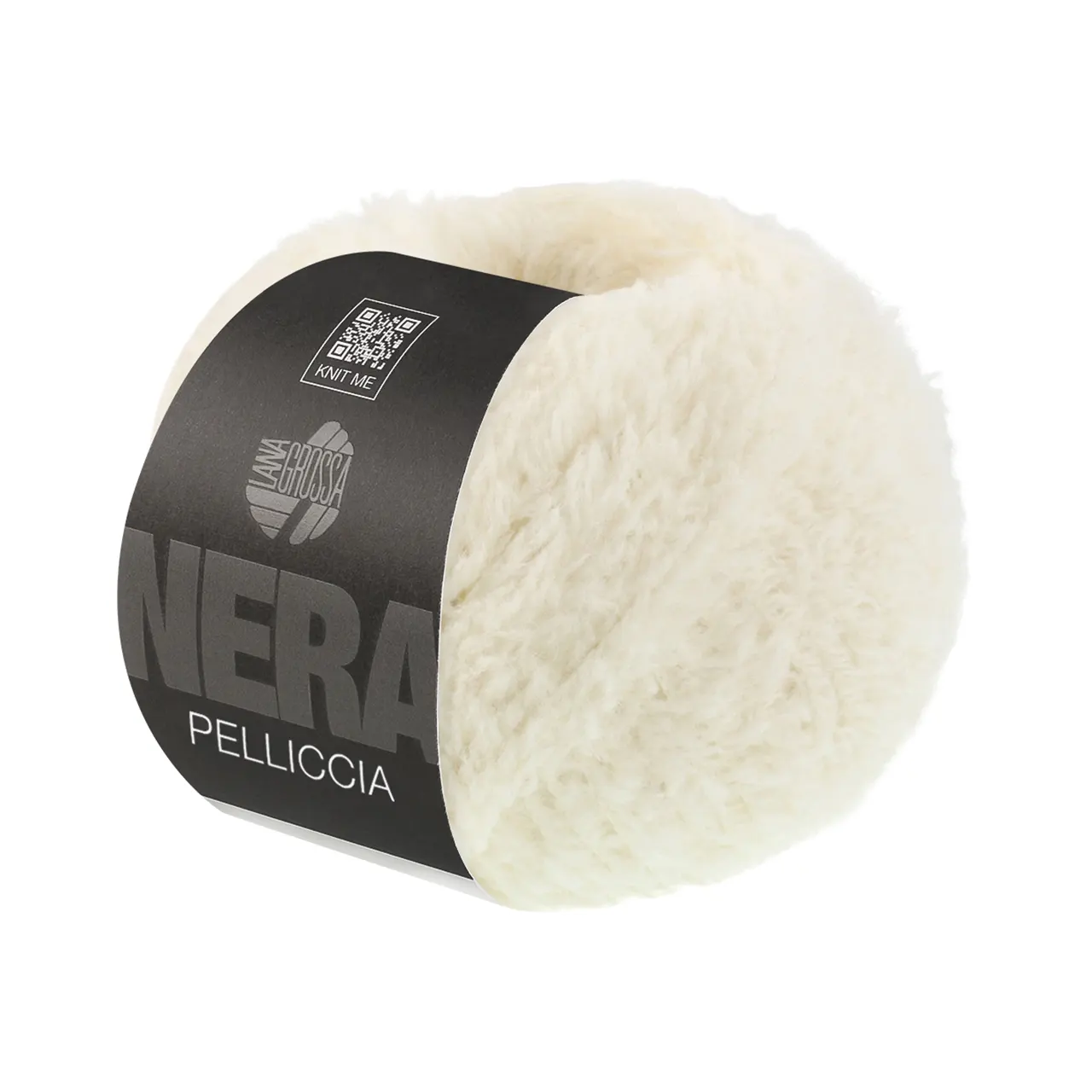 Pelliccia 1 Creme von Lana Grossa. Pelzeffektgarn aus Baby Alpaka & Merino extrafine
