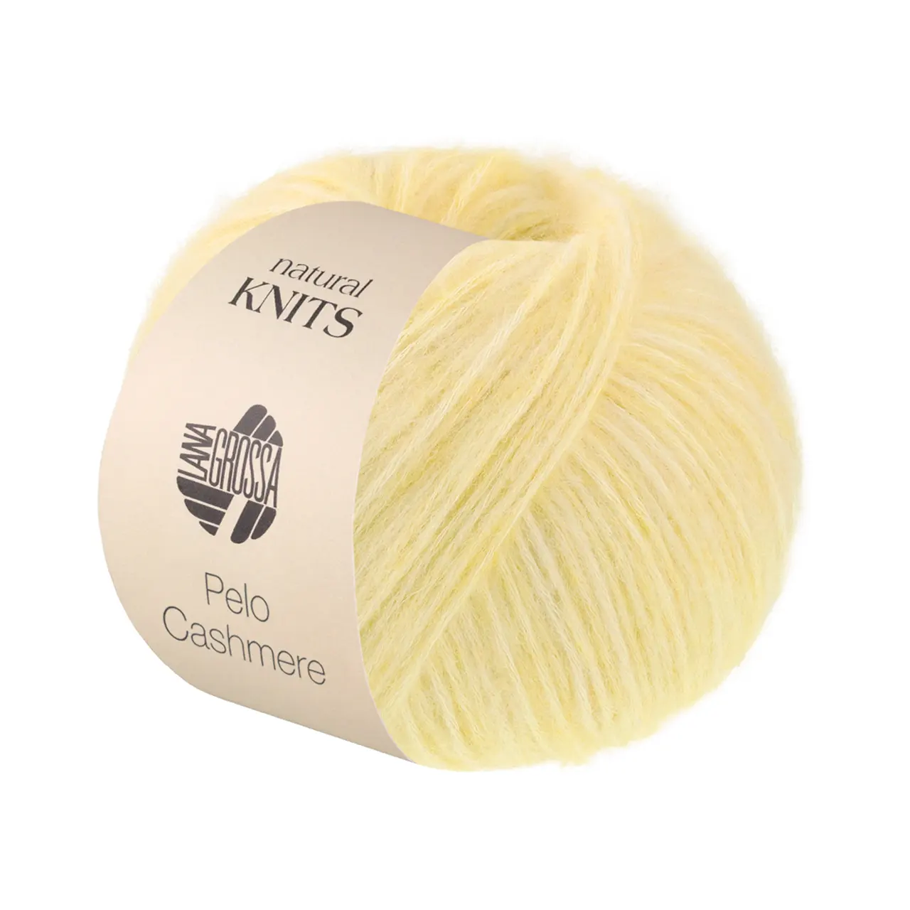 Pelo Cashmere 1 Rohweiß/Creme von Lana Grossa. Flauschige Netzgarnstruktur aus Baumwolle gefüllt mit Cashmere & Baby-Alpakafasern
