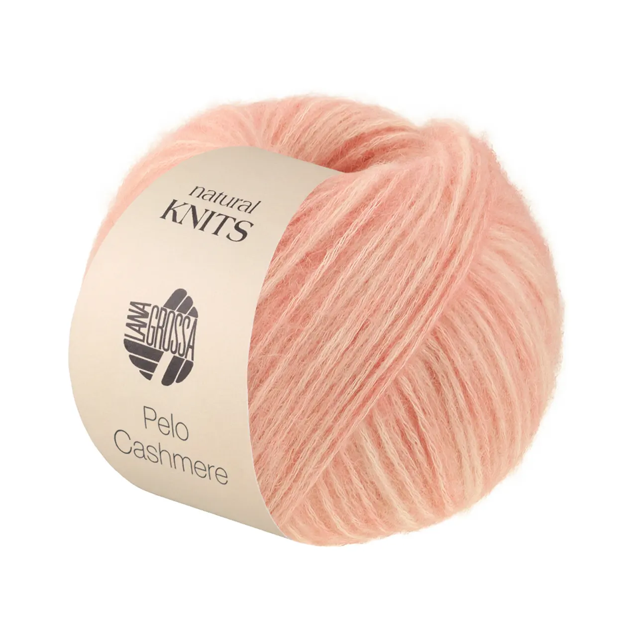 Pelo Cashmere 8 Rosa/Rohweiß von Lana Grossa. Flauschige Netzgarnstruktur aus Baumwolle gefüllt mit Cashmere & Baby-Alpakafasern