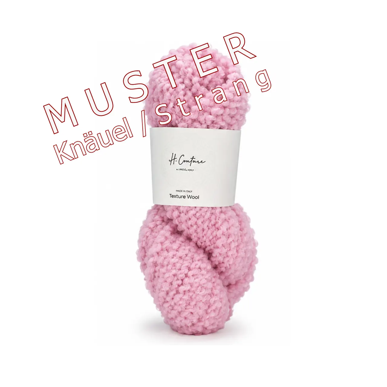 Texture Wool M1 Beige Meliert von Laines Du Nord. Die Reinheit der Merinowolle trifft auf eine Struktur die Maschenbild und Form perfekt zur Geltung bringt.