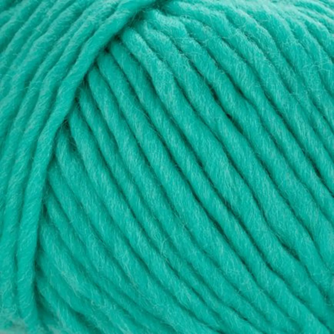 Young & Trendy Solid 105 Mint von Laines Du Nord. Ein Garn aus 100 % mulesingfreier Schurwolle mit intensiven Farben die jedes Strick- oder Häkelmuster hervorheben.