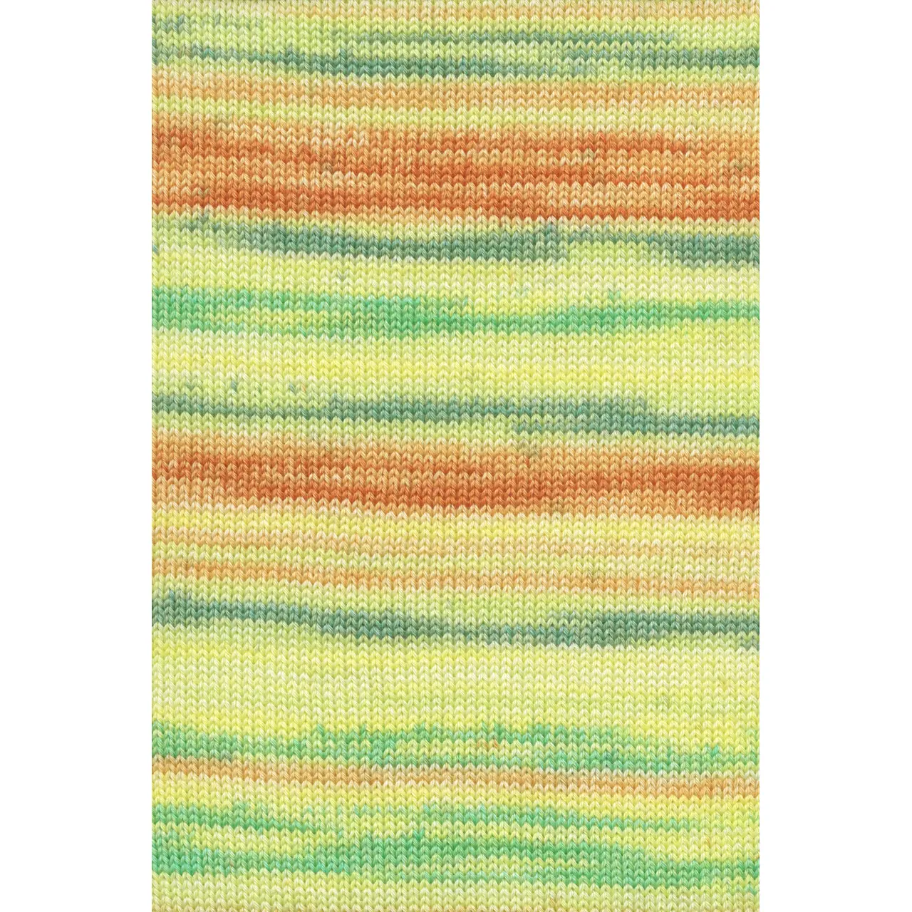 Merino 200 Bebe Color 603 Gelb/Melone/Türkis von Lang Yarns. extrafeine australische Merinowolle für hochwertige Bébé - Strickteile in Multicoloroptik und Jacquarddrucken. Einfach verzwirnt ist sie atmungsaktiv warm weich im Griff und maschinenwaschbar - die erste Wahl für Babystrick.