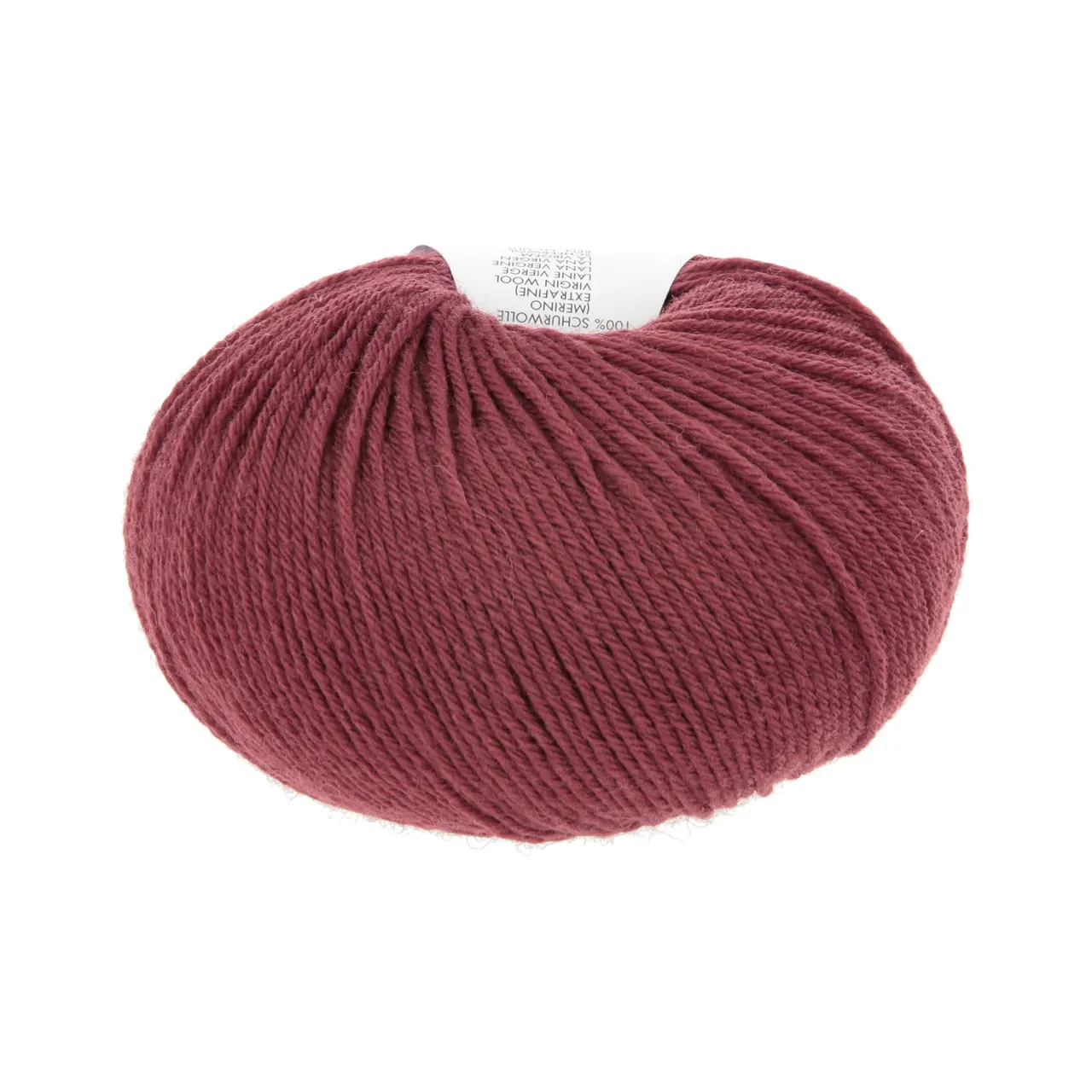 Merino 200 Bebe 361 Dunkelrot von Lang Yarns. Unsere Standard-Merinogarne werden aus feinster australischer Merinowolle gesponnen - selbstverständlich mulesingfrei. Rund 40 % der weltweiten Wolle stammen von Merinoschafen. Ihre Fasern haben eine besonders feine Kräuselung was ein elastisches und zugleich formbeständiges Garn ergibt. Die natürlichen Vorzüge von Schafwolle wie Temperaturausgleich Feuchtigkeitsregulierung und Geruchsneutralität sind bei Merino besonders ausgeprägt.