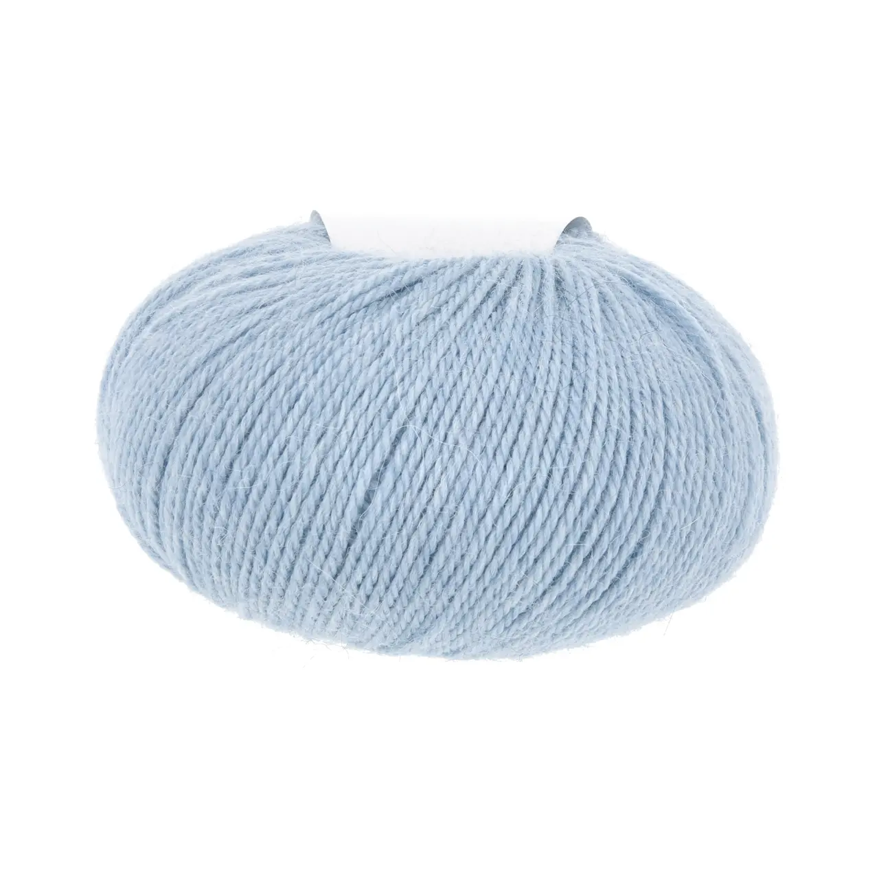 Baby Alpaca 21 Hellblau Mélange von Lang Yarns. Feinstes Baby Alpaca — eine Traumfaser in ungefärbten Naturmélangetönen und aktuellen Modefarben — der pure Luxus. Easywash ist eine enzymatische Behandlung der Alpakafasern welche komplett auf den Einsatz von umweltschädigenden Chemikalien verzichtet. Easywash ist Bluesign Reach und OEKO-TEX*zertifiziert. * Zertifikatsnummer