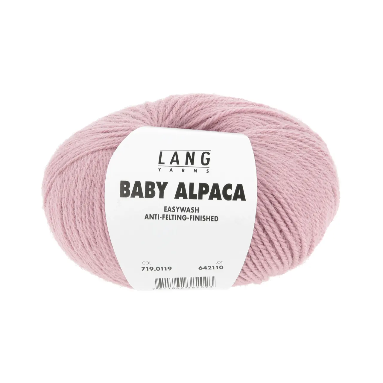 Baby Alpaca 119 Flamingo von Lang Yarns. Feinstes Baby Alpaca — eine Traumfaser in ungefärbten Naturmélangetönen und aktuellen Modefarben — der pure Luxus. Easywash ist eine enzymatische Behandlung der Alpakafasern welche komplett auf den Einsatz von umweltschädigenden Chemikalien verzichtet. Easywash ist Bluesign Reach und OEKO-TEX*zertifiziert. * Zertifikatsnummer