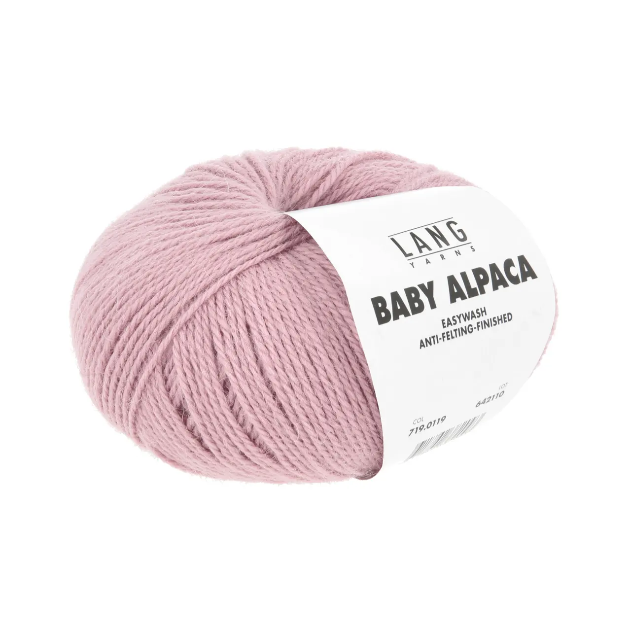 Baby Alpaca 119 Flamingo von Lang Yarns. Feinstes Baby Alpaca — eine Traumfaser in ungefärbten Naturmélangetönen und aktuellen Modefarben — der pure Luxus. Easywash ist eine enzymatische Behandlung der Alpakafasern welche komplett auf den Einsatz von umweltschädigenden Chemikalien verzichtet. Easywash ist Bluesign Reach und OEKO-TEX*zertifiziert. * Zertifikatsnummer