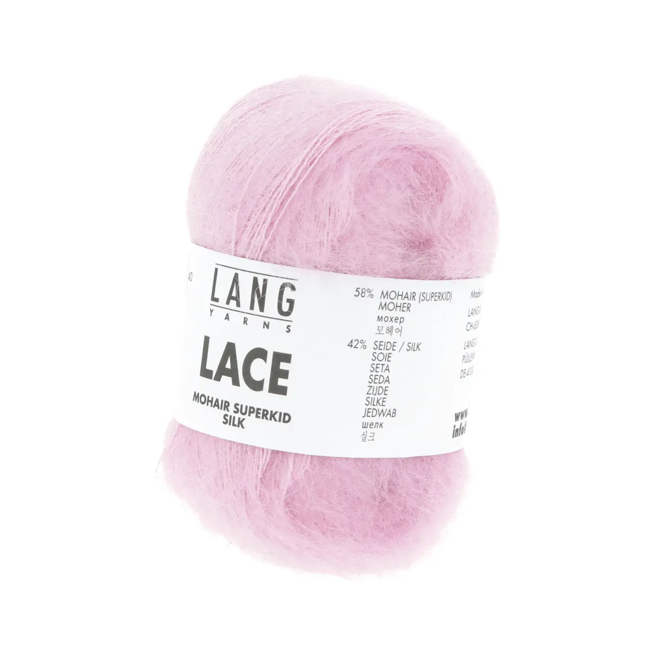 Lace 19 Orchidee von Lang Yarns. Wir haben uns auf die Suche nach dem feinsten und schönsten Mohair begeben. In Südafrika haben wir die hochwertigste Qualität gefunden. Diese wird bestimmt durch die Feinheit (Durchmesser)