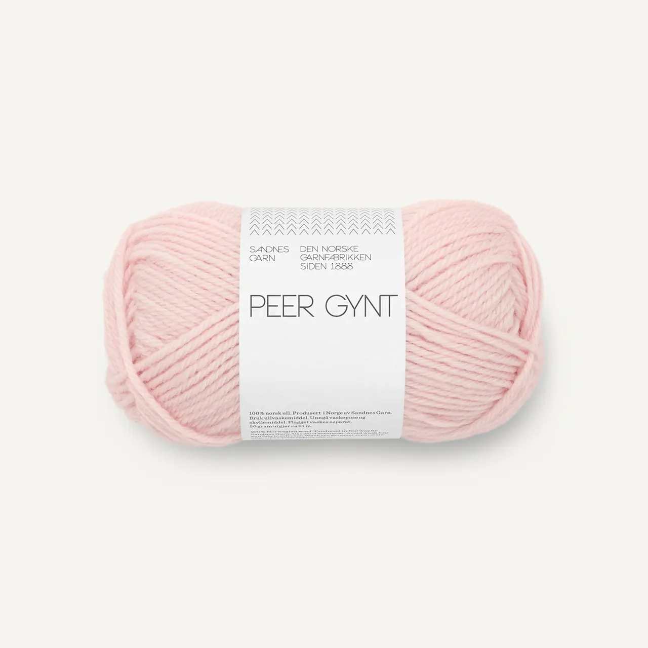 Peer Gynt 4202 Lotus von Sandnes Garn. Norwegische Wolle ist leicht und warm und trotzdem robust.