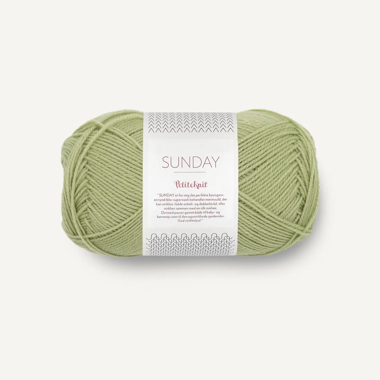 PetiteKnit Sunday 9533 Green Tea von Sandnes Garn. Ein zauberhaft leichtes Merinogarn nicht Superwash behandelt
