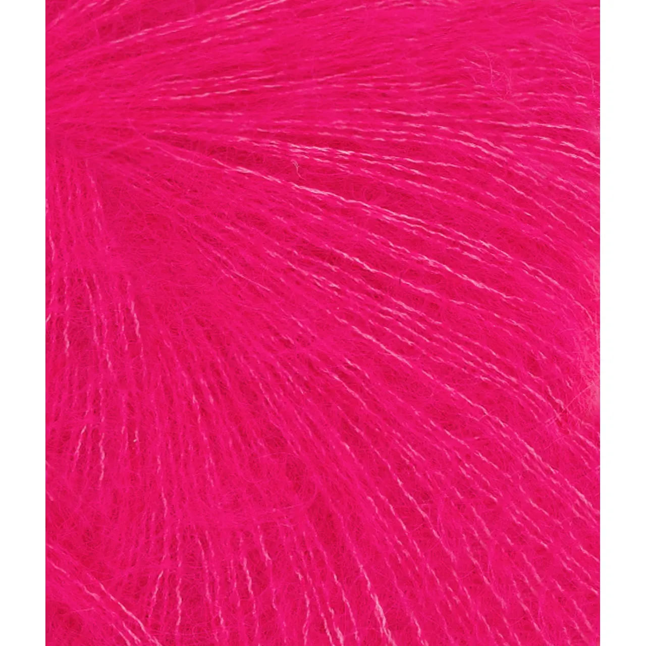 Primo Tynn Silk Mohair 4518 Hot Pink von Sandnes Garn. Ein exklusives Garn als erlesene Mischung aus Seide und Mohair ganz ohne Wolle.