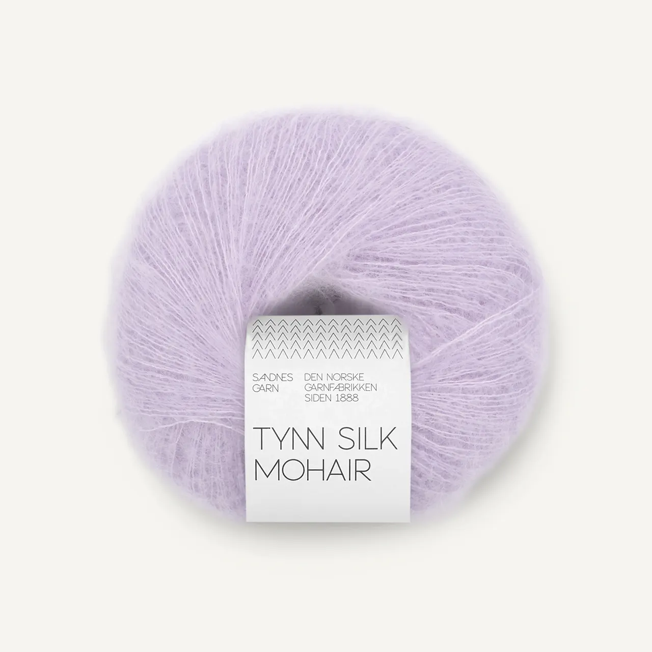Tynn Silk Mohair 5223 Lavender von Sandnes Garn. Eine weiche und luxuriöse Mischung aus feinstem Mohair Wolle und Seide.