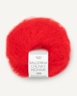 <span class="yarn-title">Ballerina Chunky Mohair</span> <span class="yarn-color">4018 Scarlet Rød</span>