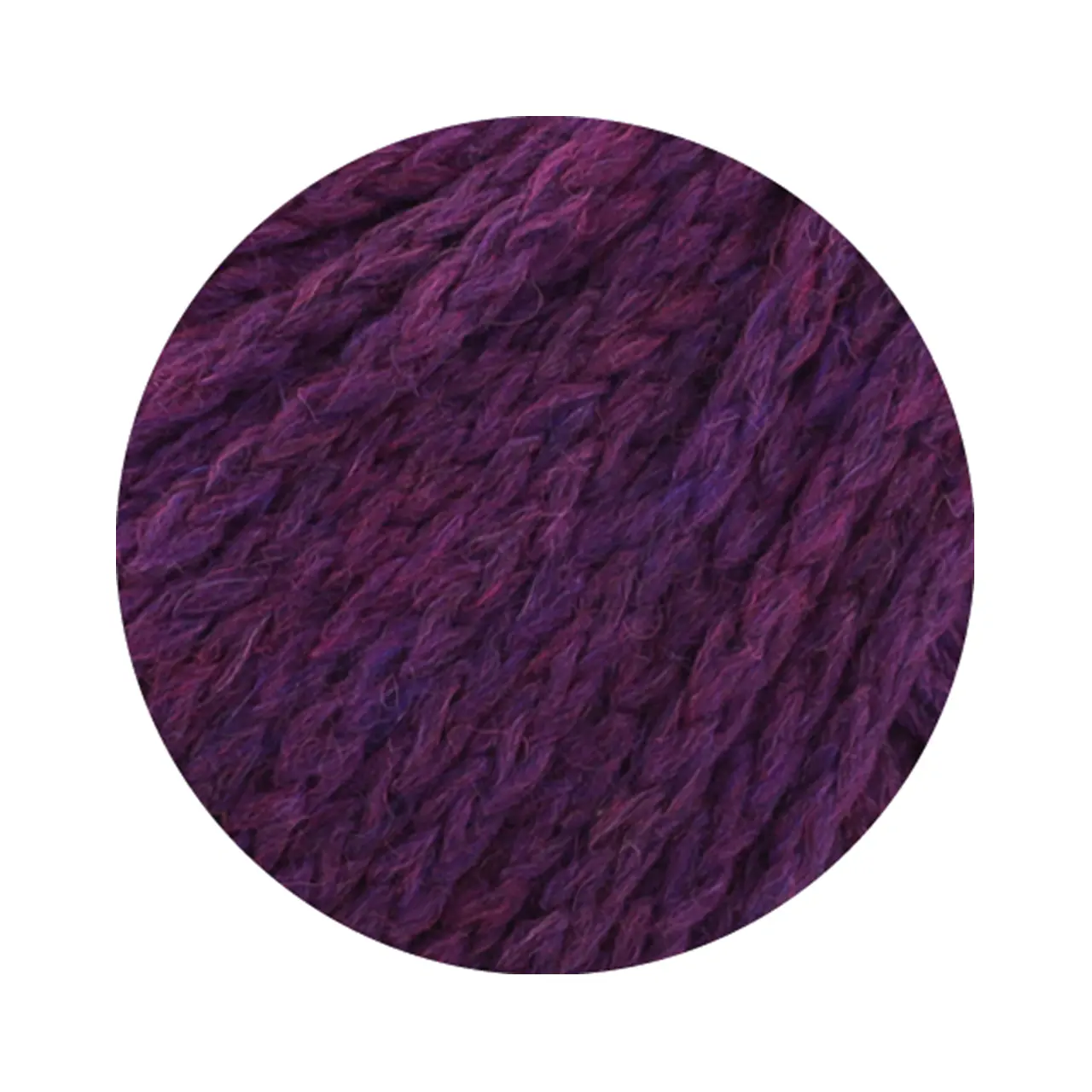 Baby Chain 8 Dunkelviolett von Lana Grossa. Kettengarn aus Merino & Baby Alpaka
