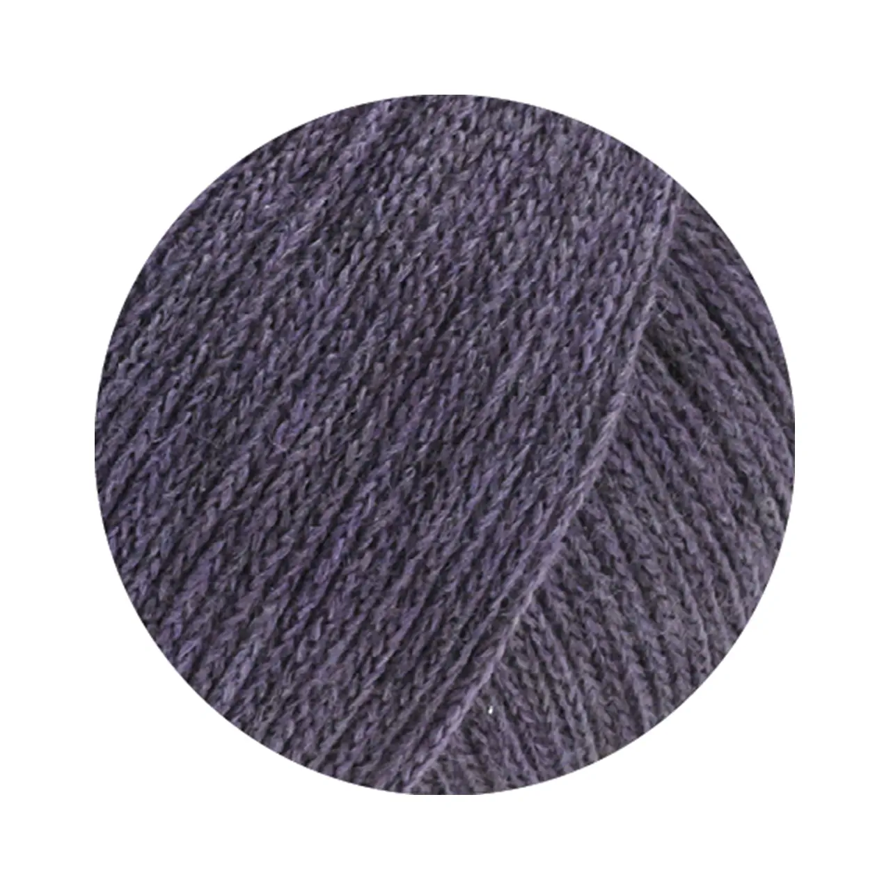 Cashmere 16 Fine 64 Zwetschgenblau von Lana Grossa. Kettengarn aus Kaschmir- und Merinowolle