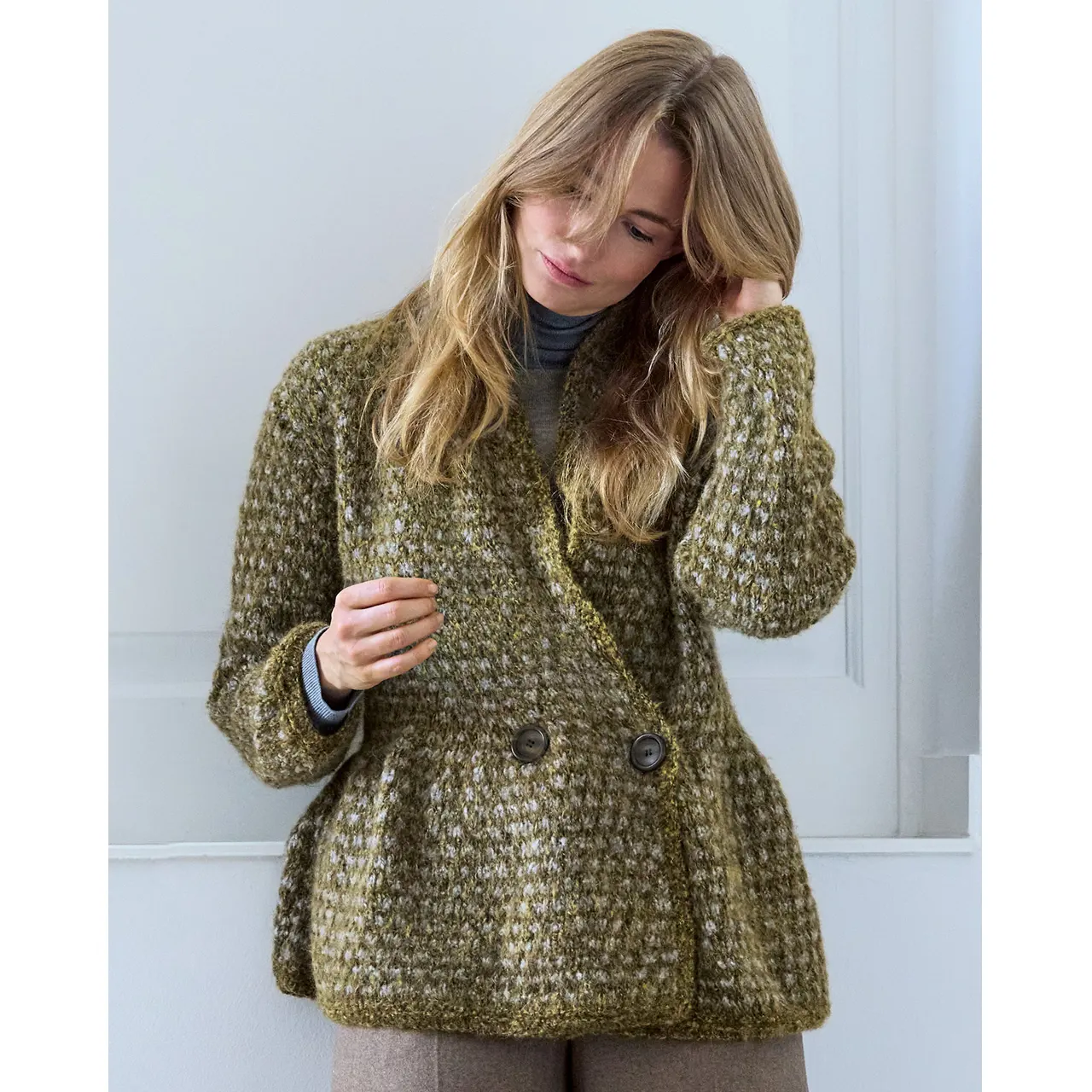 Strickmodell aus Journal No. 72 - Schösschenjacke aus Milano