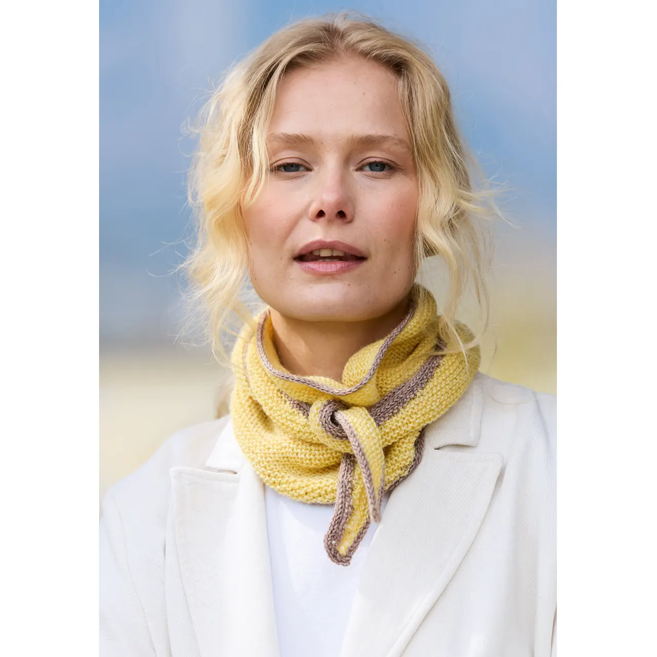 Strickmodell aus Tücher & Co. No. 10 - Halstuch aus Brigitte Silkdream