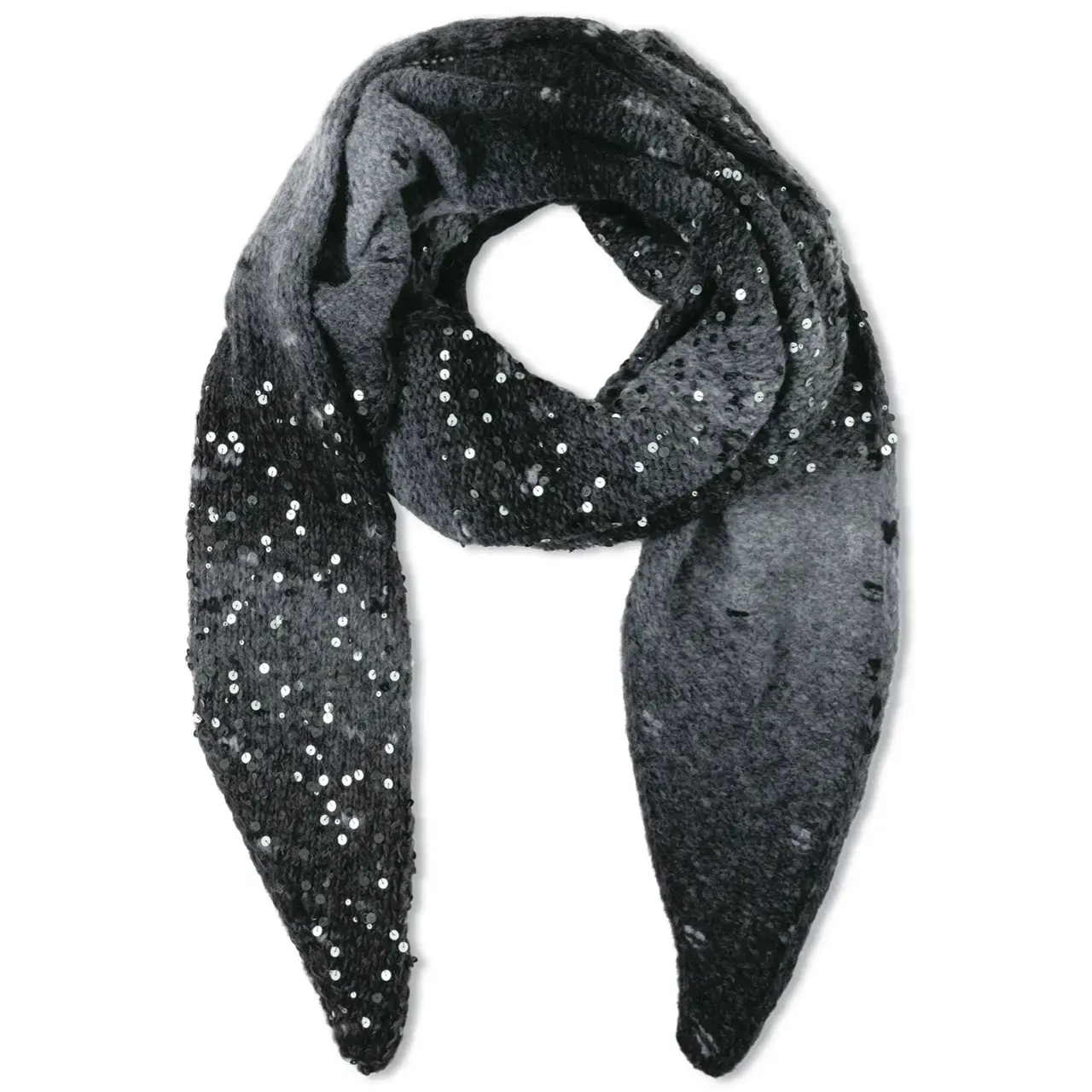 Strickmodell aus Tücher & Co. No. 10 - Stola aus Ecopuno Sfumato und Cosmo