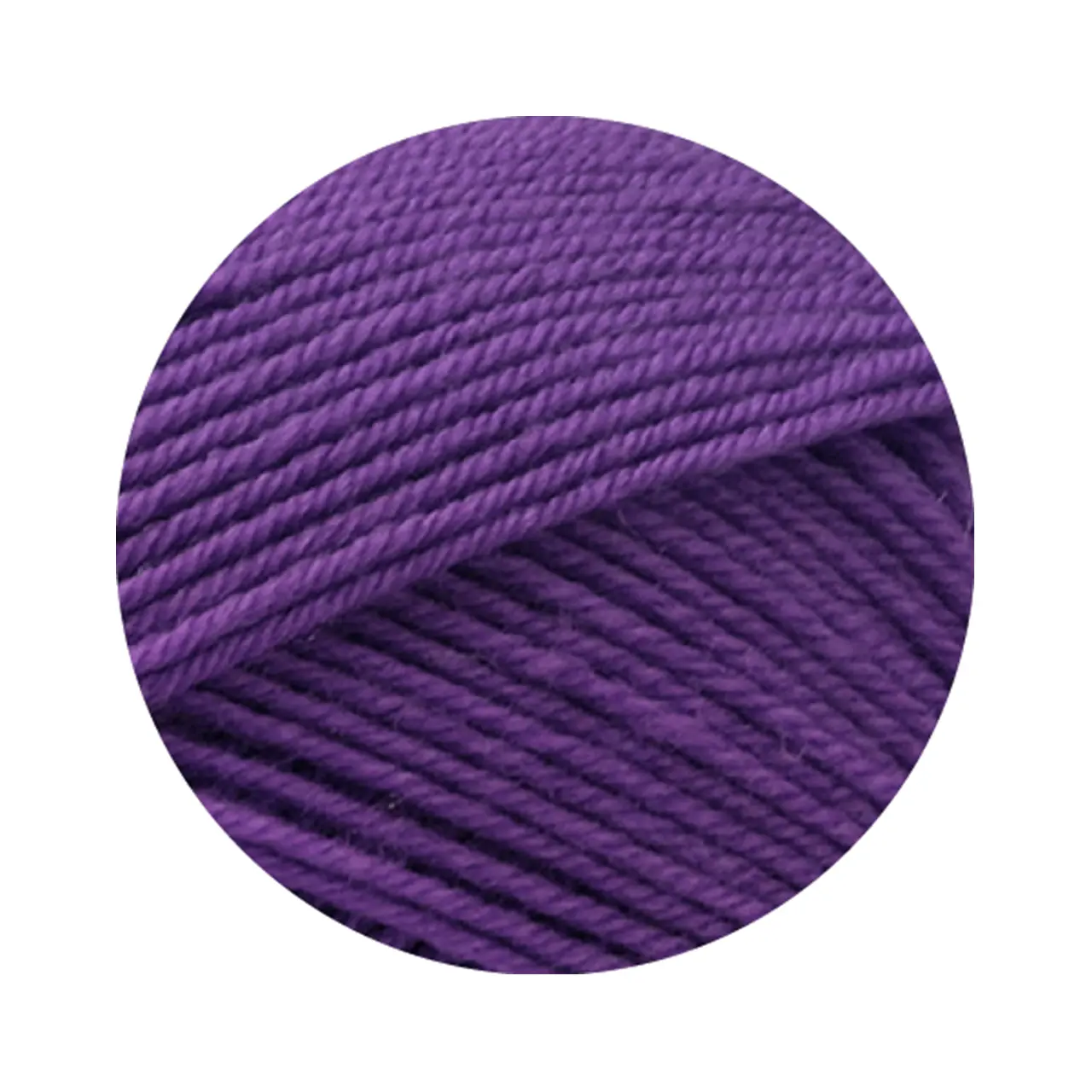 Meilenweit 50 Cashmere 76 Violett von Lana Grossa. Sockenklassiker waschmaschinenfest