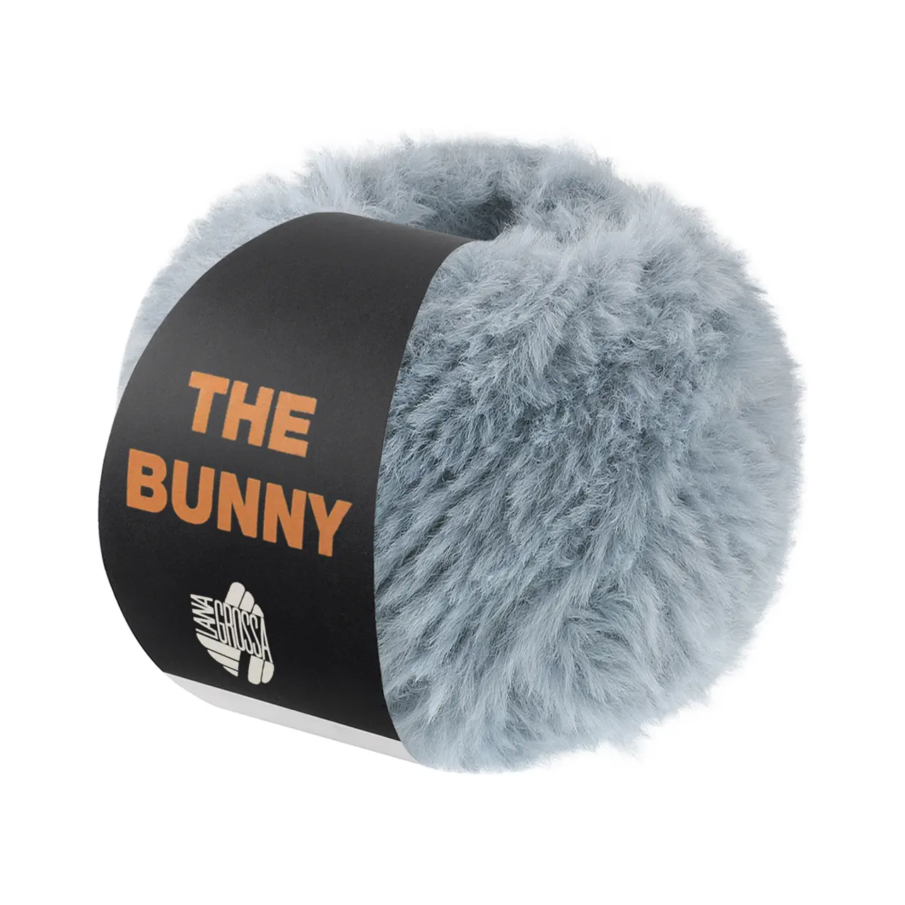 The Bunny 16 Blaugrau von Lana Grossa. Unser aufregendes Pelzeffektgarn für Accessoires & Dekoartikel