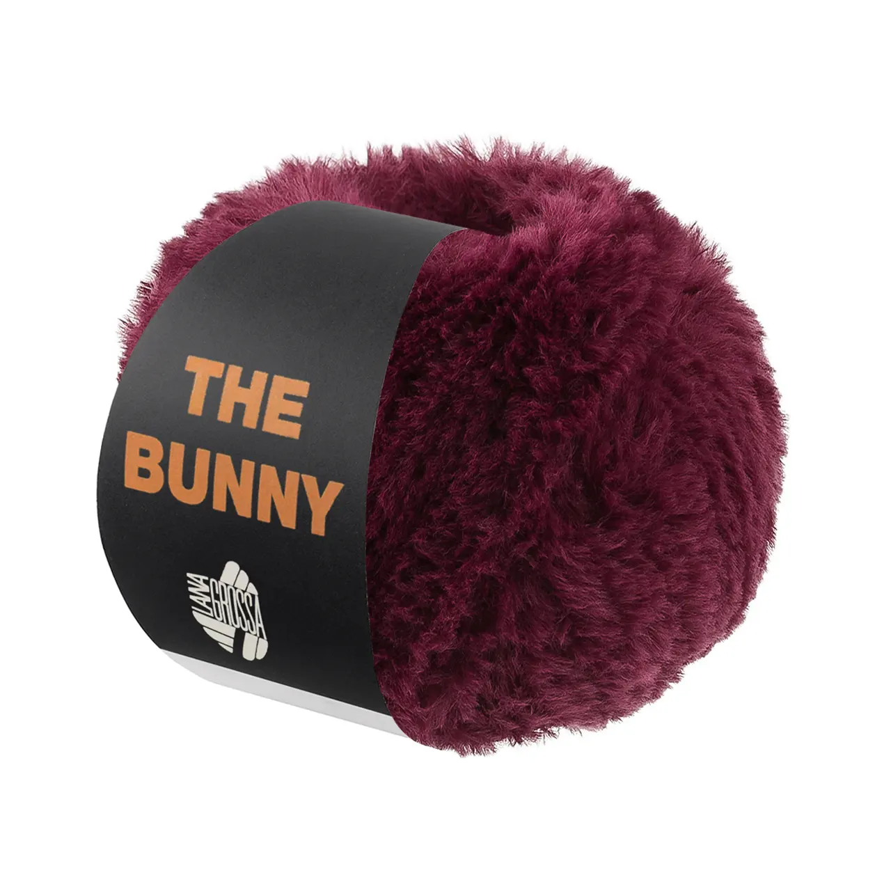 The Bunny 19 Dunkelrot von Lana Grossa. Unser aufregendes Pelzeffektgarn für Accessoires & Dekoartikel