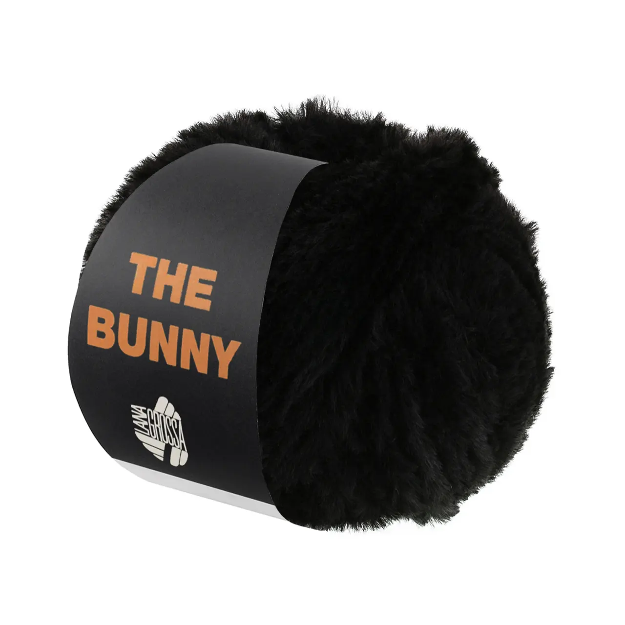 The Bunny 6 Schwarz von Lana Grossa. Unser aufregendes Pelzeffektgarn für Accessoires & Dekoartikel
