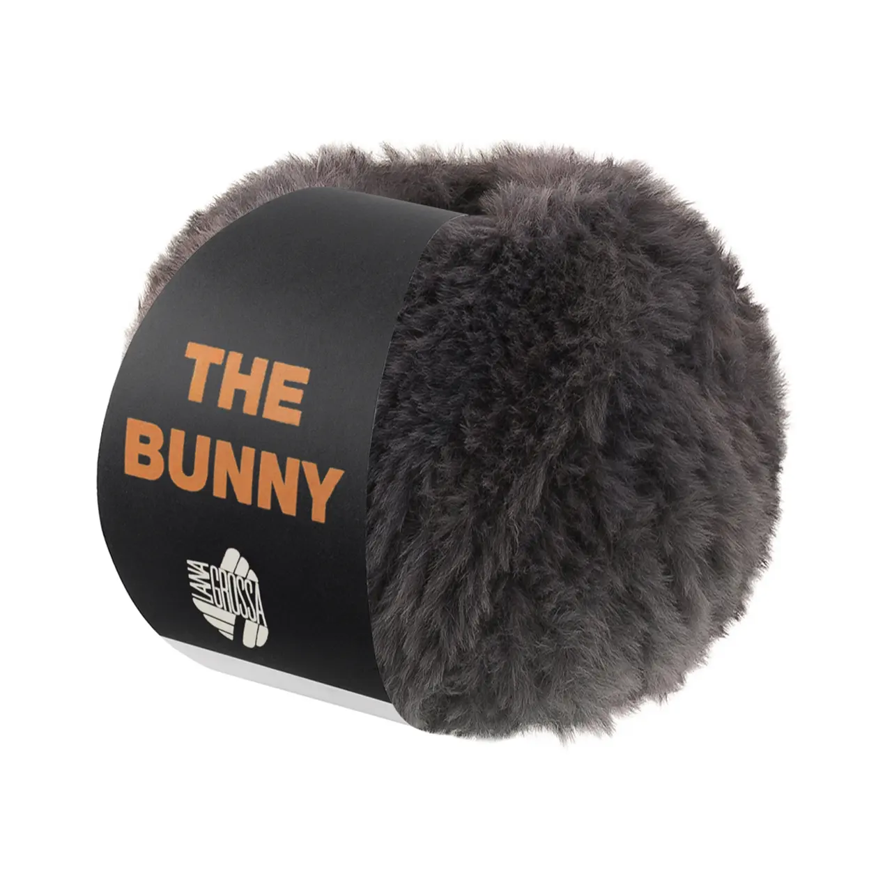 The Bunny 8 Dunkelgrau von Lana Grossa. Unser aufregendes Pelzeffektgarn für Accessoires & Dekoartikel