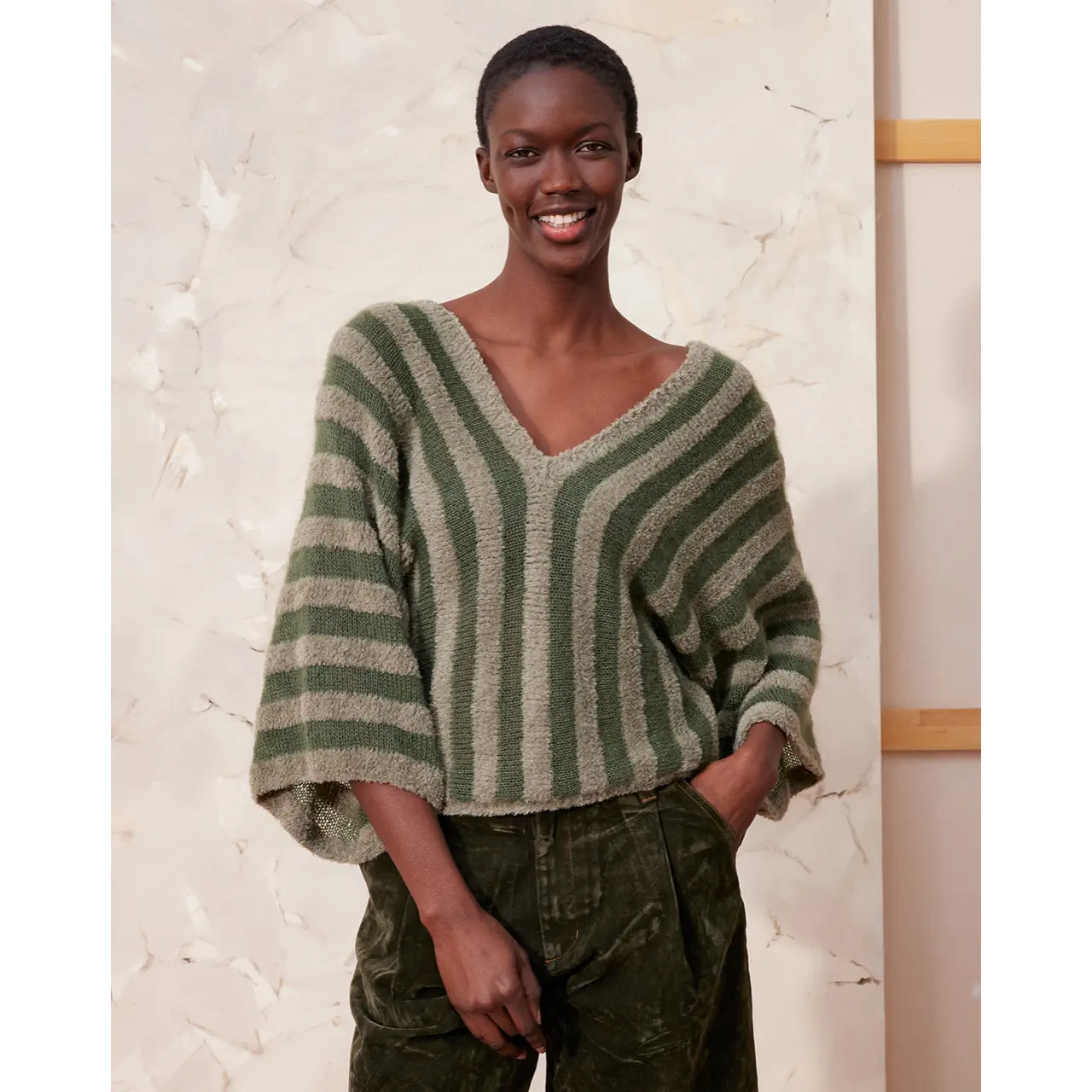 Strickmodell aus Fatto a Mano 290 Collection - Pullover aus Lace und Velvet
