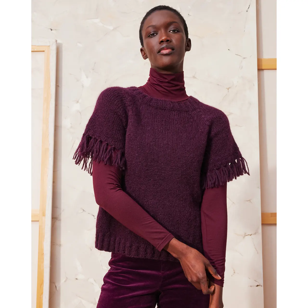 Strickmodell aus Fatto a Mano 290 Collection - Pullunder aus Malou Light