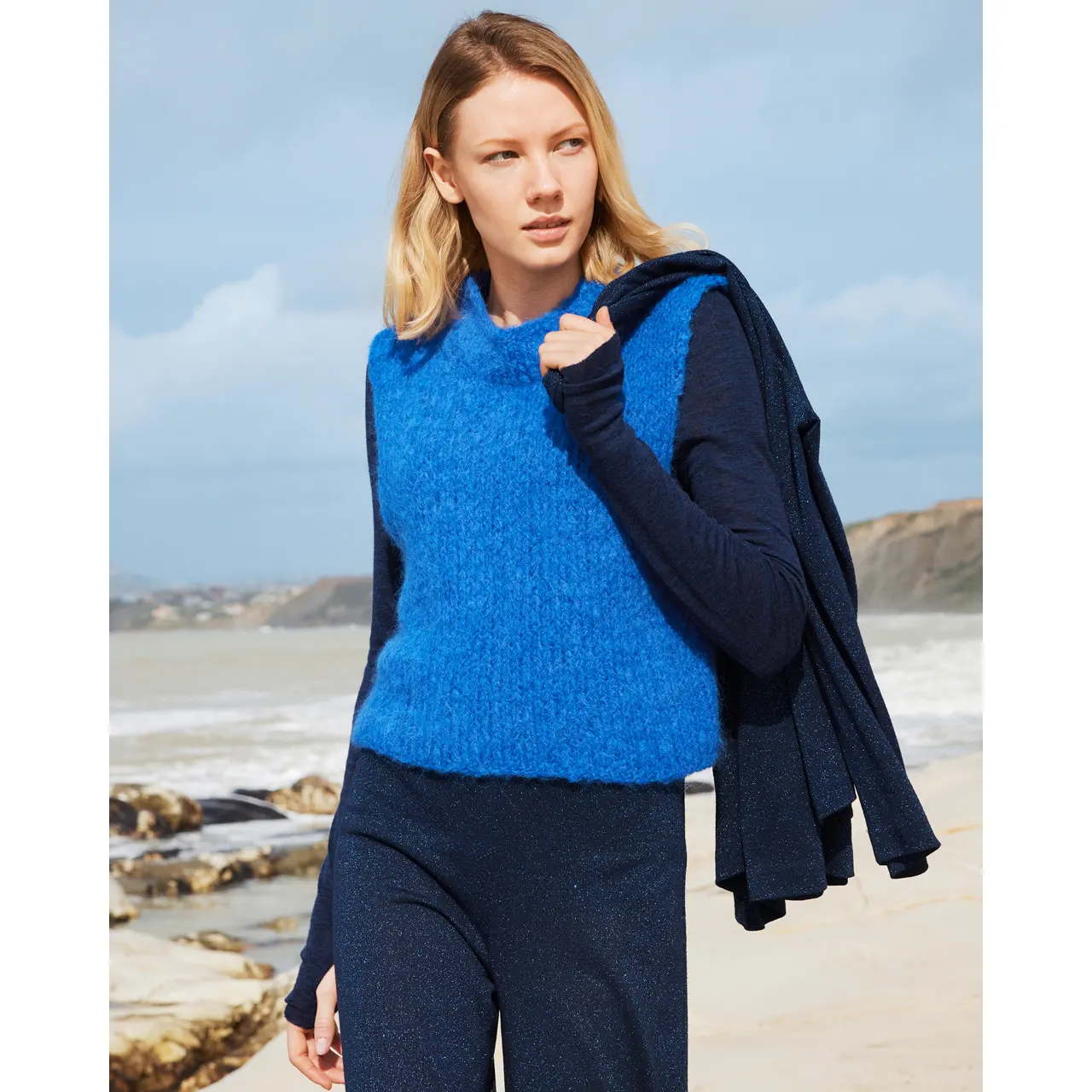 Strickmodell aus Wooladdicts No. 17 - Slipover aus Honor