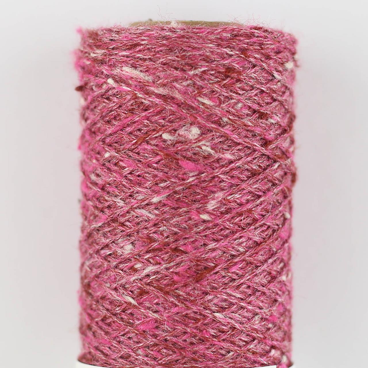 Tussah Tweed sp32 Bordeaux-Creme-Mix