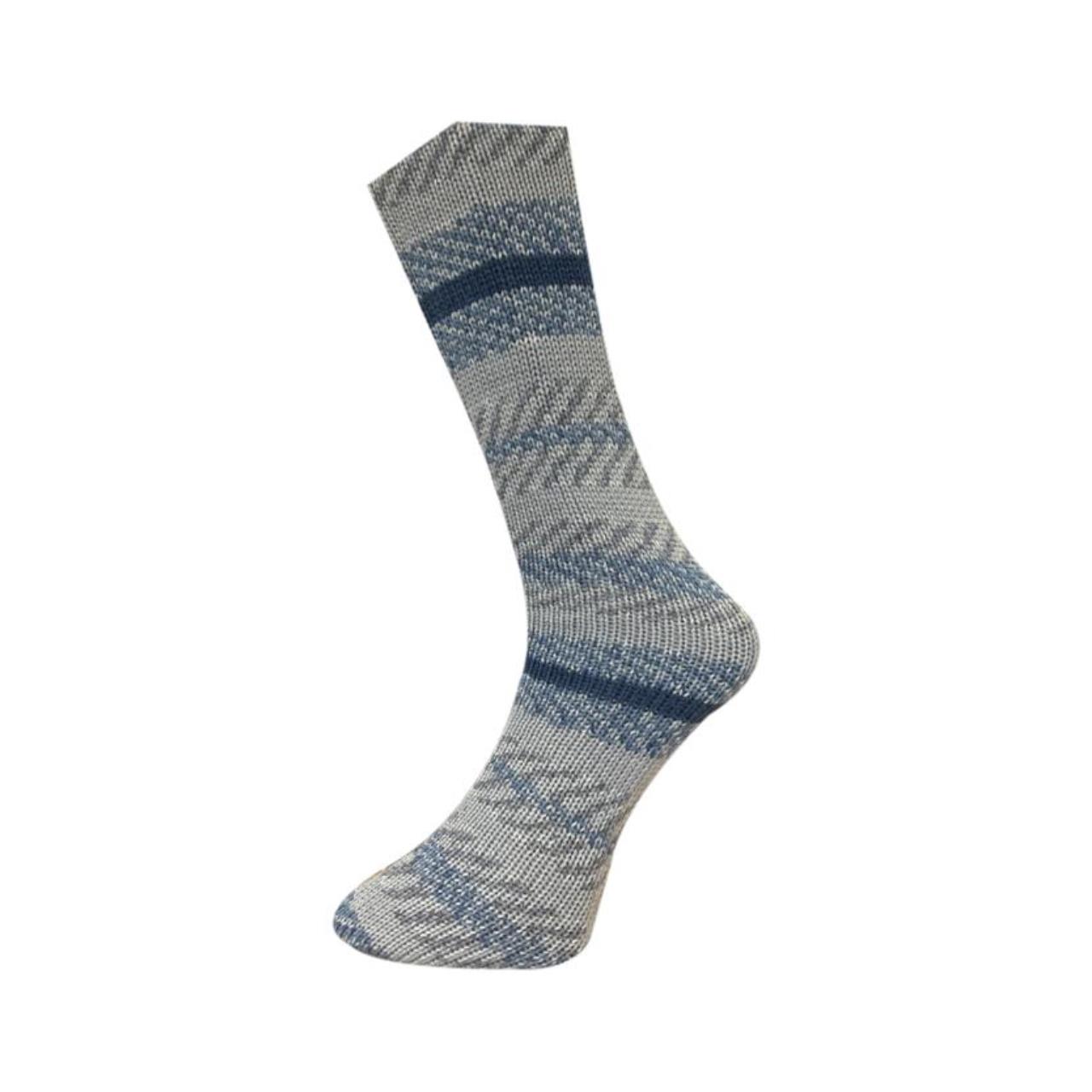Mally Socks XMAS 20.12.23 Beige-Blau-Braun-Dunkelblau