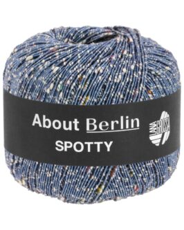 About Berlin Spotty <br>18 Jeansblau bunt