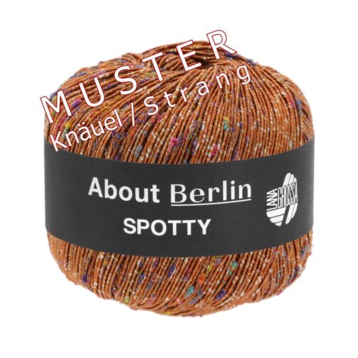 About Berlin Spotty 3 Senfgelb bunt