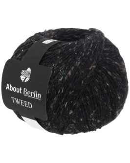 About Berlin Tweed <br>905 Schwarz meliert