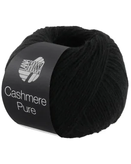 Cashmere Pure <br  />8 Schwarz