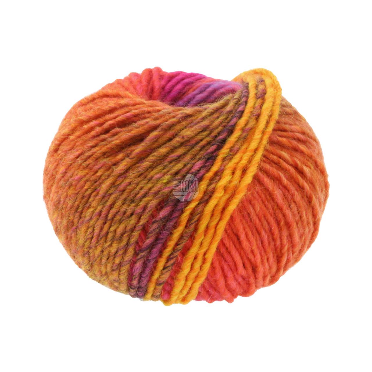 Colors For You 139 Fuchsia/Rost/Orangegelb/Dunkelbraun/Lila/Rot/Koralle/Orange